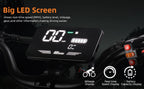 VREOM - VZ37 Elektroroller - 6000W Motor 60V30AH Akku Hochleistungs-E-Scooter - 70km/h Geschwindigkeit 11" Vakuumreifen - Faltbarer E-Scooter