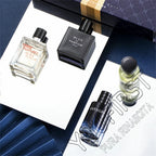 Luxusmarkenparfüm Herren Köln 100ml Parfums Homme Geschenkbox 4-teiliges Set Parfums Masculinos Natürlicher blumiger fruchtiger Duft Spray