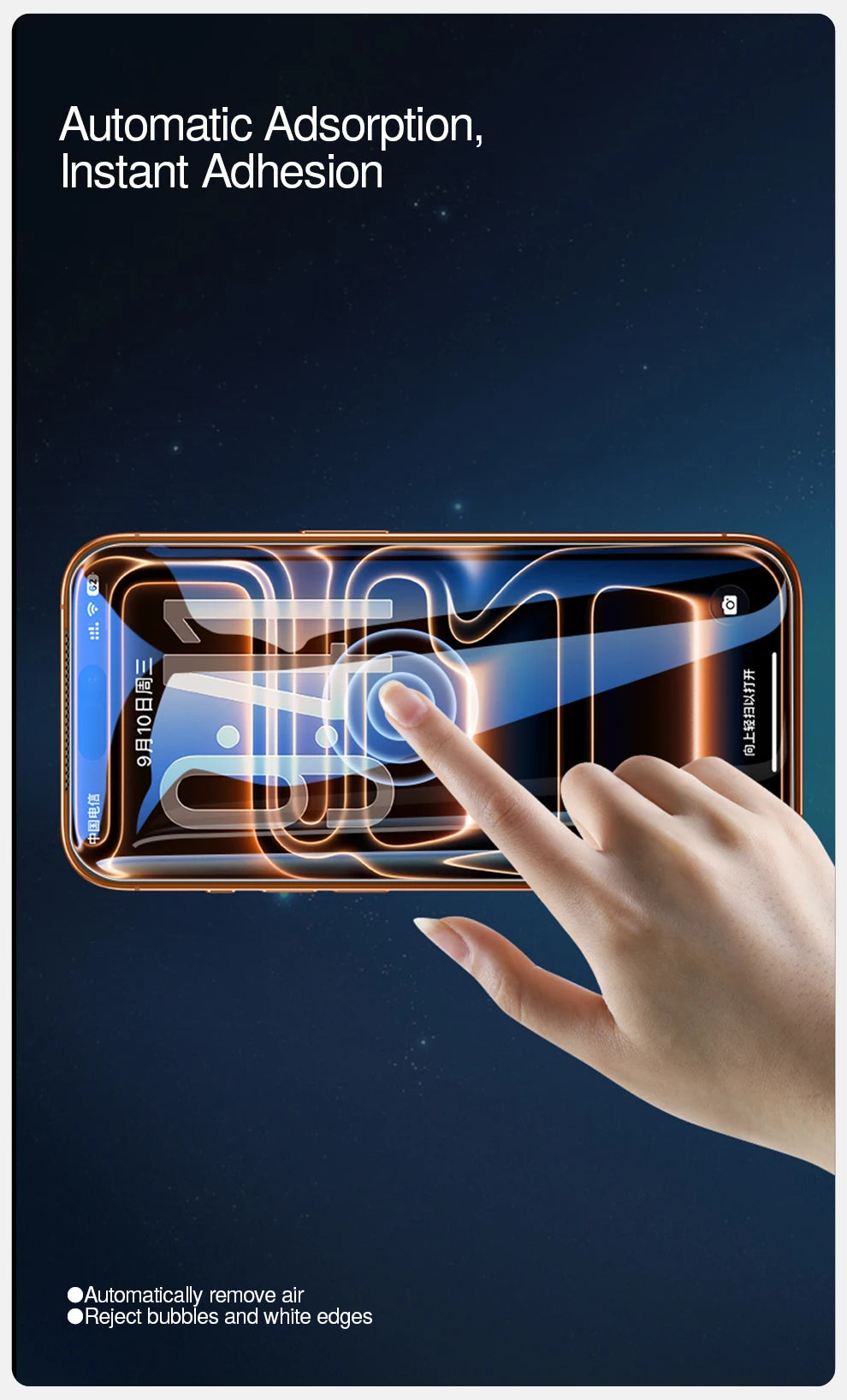 SmartDevil HD Panzerglasfolie für iPhone 17 ProMax Blickschutzfolie für iPhone 17Air 17Pro 16Pro 16 Anti-Fingerabdruck
