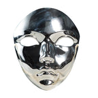 Maskerade Maske Metallic Farbe Halloween Maske Vollgesicht Für Frauen Männer Cosplay Maskerade Kostüm Zubehör