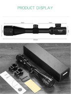 4-16X40 AOEG Scopes Red and Green Illuminated Hunting Scopes Tactical Optical Scope Airsoft Sight