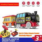 Kinder RC Elektrische Eisenbahn Lokomotive Magnetische Bahn Diecast Slot Spielzeug Passend für Holzeisenbahn Schienen Spielzeug für Kinder Geschenke