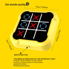 1 Stück Tic-Tac-Toe Brettspiele für Erwachsene Kinder Montessori Puzzle Tischspiel Schachset Tragbare Tischspiele Tic-Tac-Toe