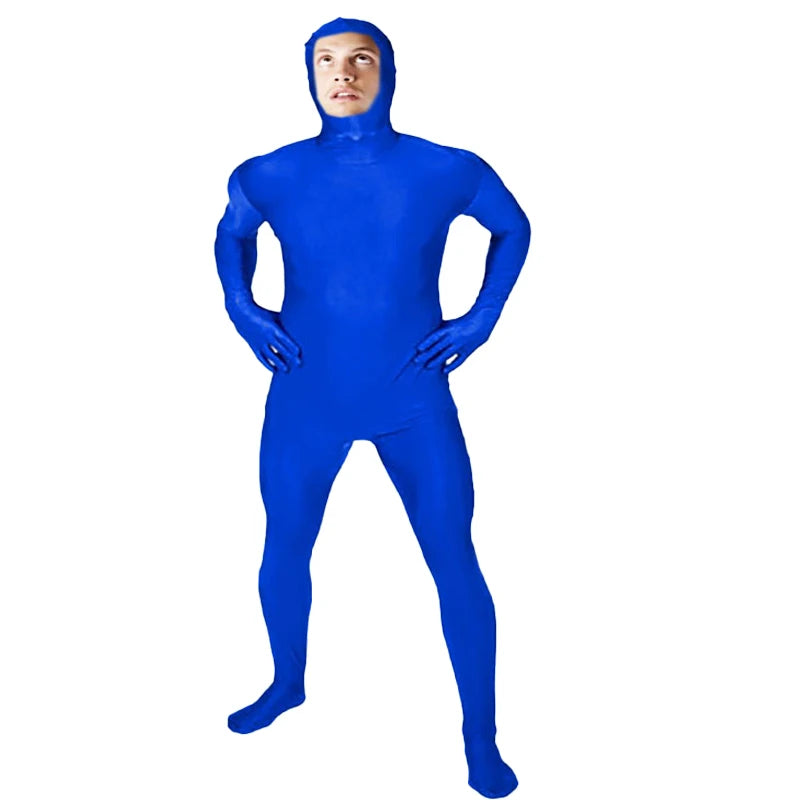 Neuer Kinder- und Erwachsenen-Zentai-Ganzkörperanzug, zweite Haut, eng anliegend, Spandex-Nylon-Bodysuit, Neuheit, Herren, Damen, Tanz-Jumpsuit, Cosplay-Kostüme