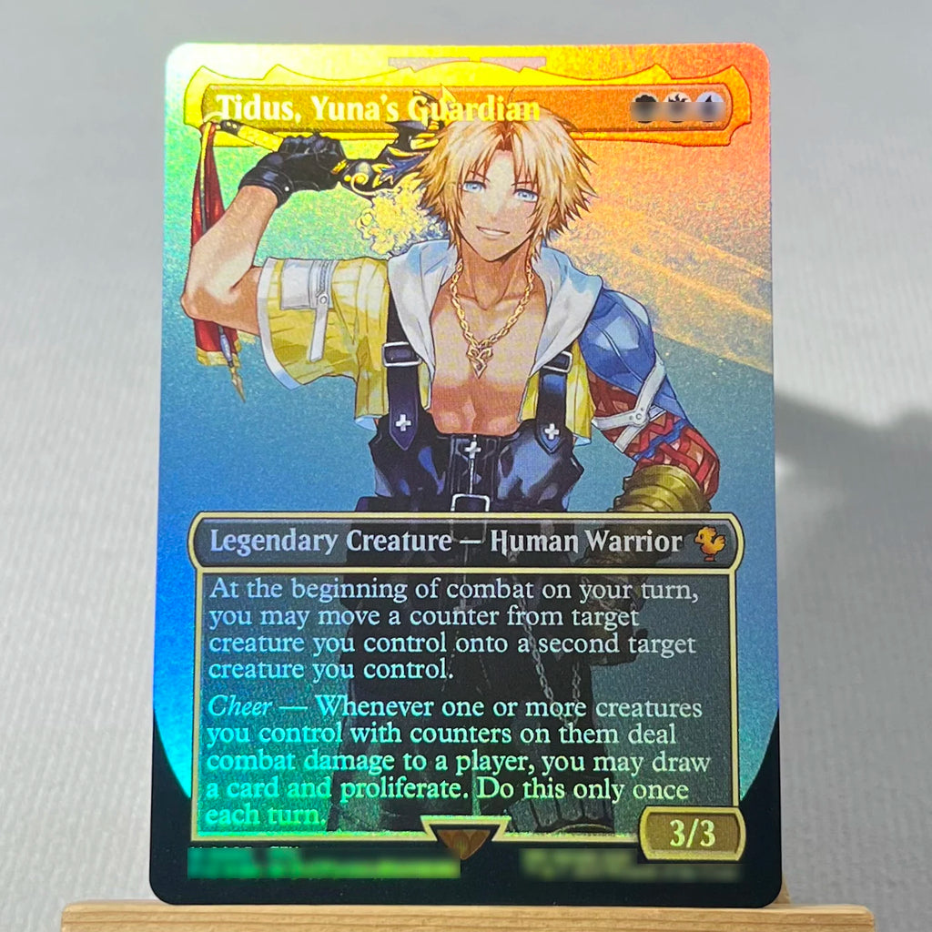 FCA FIN FIC PIP LTR FOIL4-002 magische Karten Antiker Kupferdrache Tcg Proxy Reisender Chocobo Celes, Runenritter Gathering