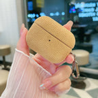 Winter Matte Corduroy Fabric Hook Earphone Case For Apple Airpods 1 2 3 4 Pro 3 2 Wireless Bluetooth Earphone Anti Scratch Cover
