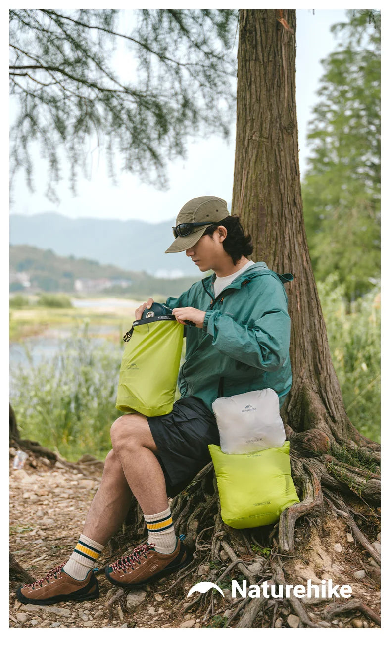 Naturehike Rolle-Aufbewahrungstasche Outdoor Reise Wandern Leicht Wasserdicht Vakuum Kompressionsspender Taschen Tragbarer Organizer