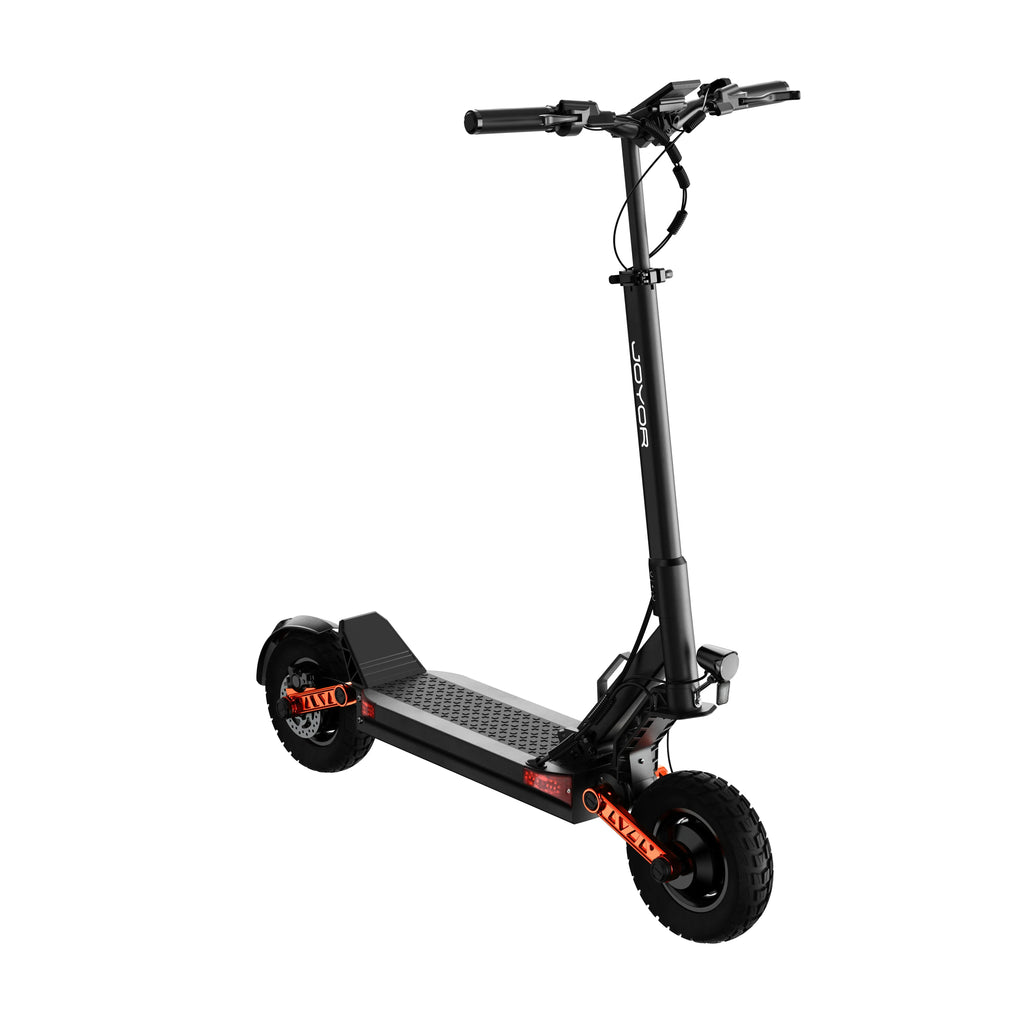 JOYOR S10-S-Z E-Scooter 60V 18Ah Doppelmotor 2000W 10 Zoll Reifen Erwachsenen E-Scooter Schwarz Höchstgeschwindigkeit 65km/h Reichweite 70-85km