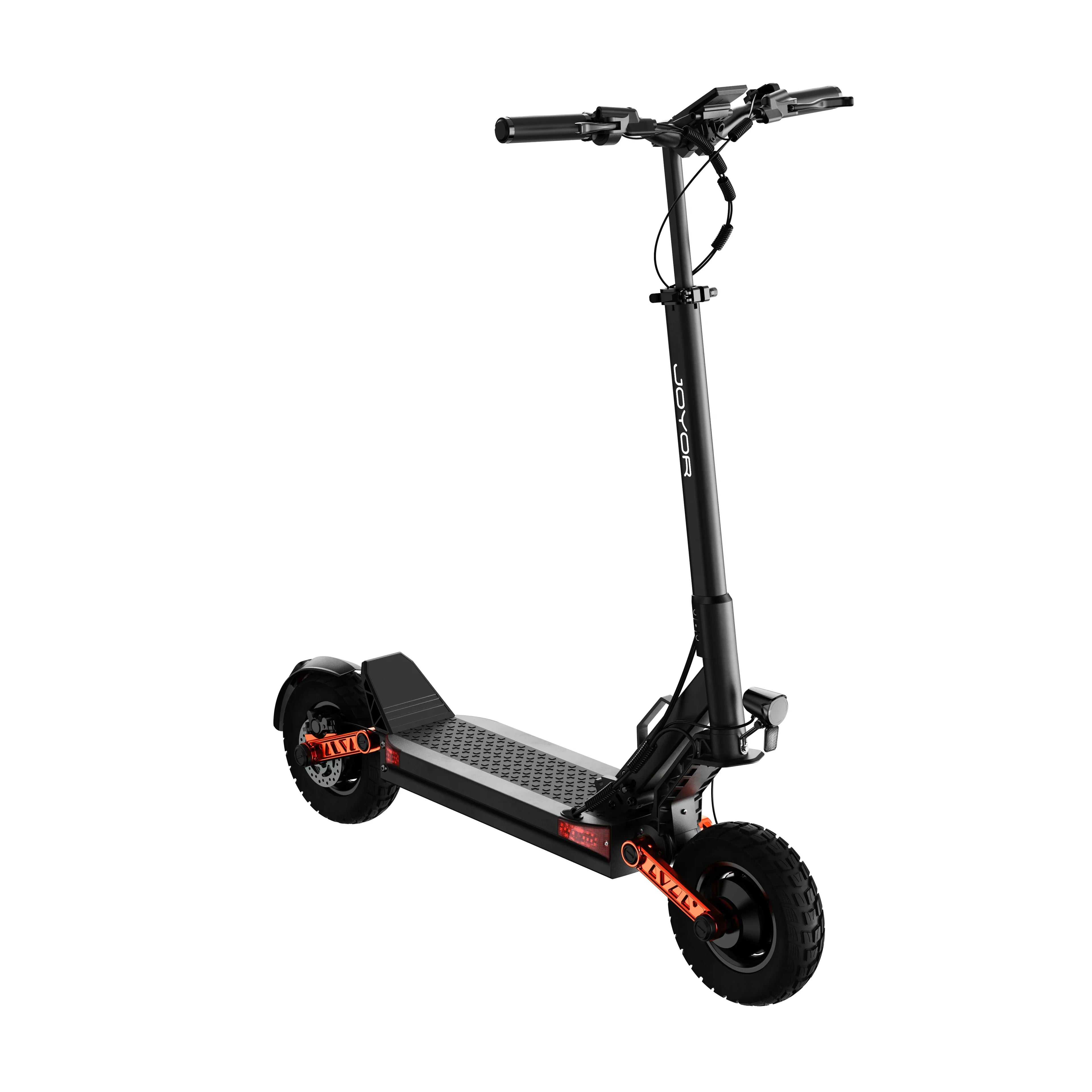 JOYOR S10-S-Z E-Scooter 60V 18Ah Doppelmotor 2000W 10 Zoll Reifen Erwachsenen E-Scooter Schwarz Höchstgeschwindigkeit 65km/h Reichweite 70-85km