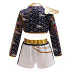 4 5 6 7 8 9 10 11 12 Years K-POP Girls Clothing Sets Cosplay 3Pcs Girls Suits Korean Version Birthday Party Costume Kids Clothes