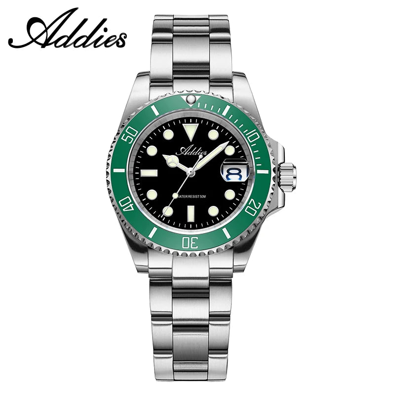 ADDIES Luxus Damenarmbanduhren Elegant Klassische 36mm Business Damenuhr BGW9 Leuchtend Wasserdicht Edelstahl Quarz Damenuhren
