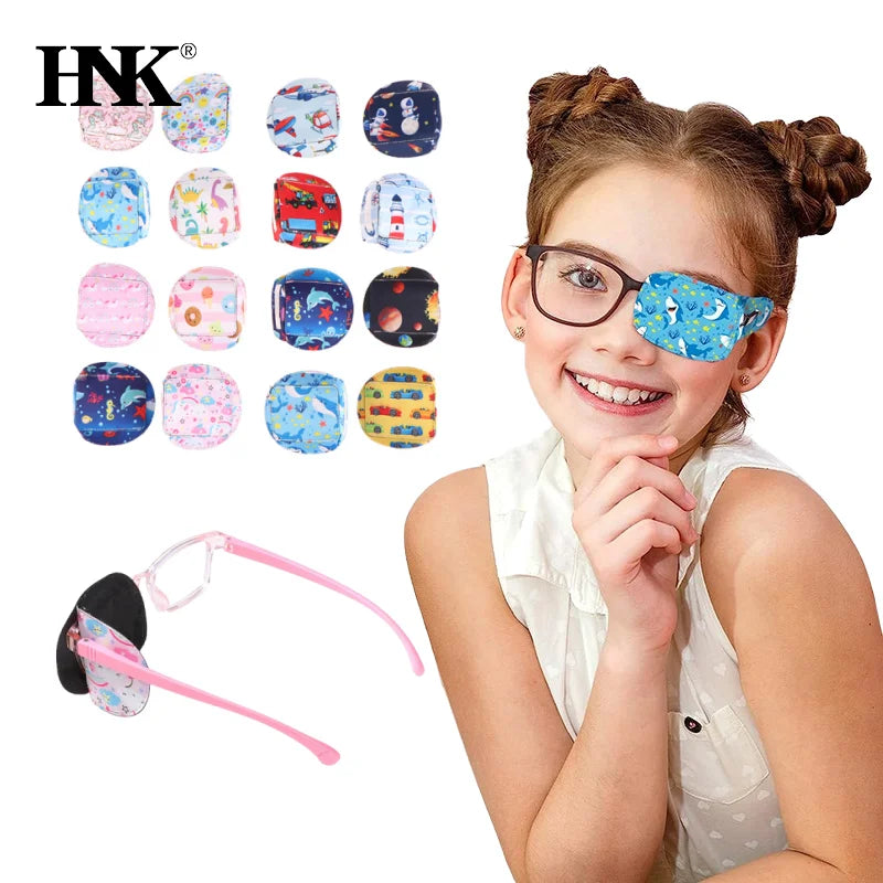 4/8 Stück niedliche Kinder-Schielbehandlung Sehhilfe Kindergesundheitspflege Kinder Okklusion Medizinische Lazy Eye Patch Augenbinde