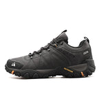 HIKEUP Rutschfeste Herren Wanderschuhe Atmungsaktive Outdoor Abriebfeste Spritzwassergeschützte Kletterschuhe Herren Sneaker Tourismus Bergschuhe
