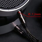 OPENHEART 16-adriges Kopfhörerkabel 1 zu 2 Klinken dual 3.5/2.5/4.4mm/XLR symmetrisches Kabel für HIFIMAN DENON Ersatzkabel 2m 3m