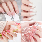 LIMEGIRL Nagelkunst-Set Poly-Nagelgel-Verlängerungs-Soak-Off-Gel-Set Nagelkunst-Acrylgel-Lack-Set für Anfänger Halbpermanentes Gel So