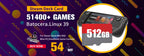 1TB tragbare Gaming-SSD 3 Systeme in 1 Spielekonsole 80+ Emulatoren für PS5/PS4/XBOX/XBOX One/PS3/SWITCH mit 16191 3D- & Retro-Spielen