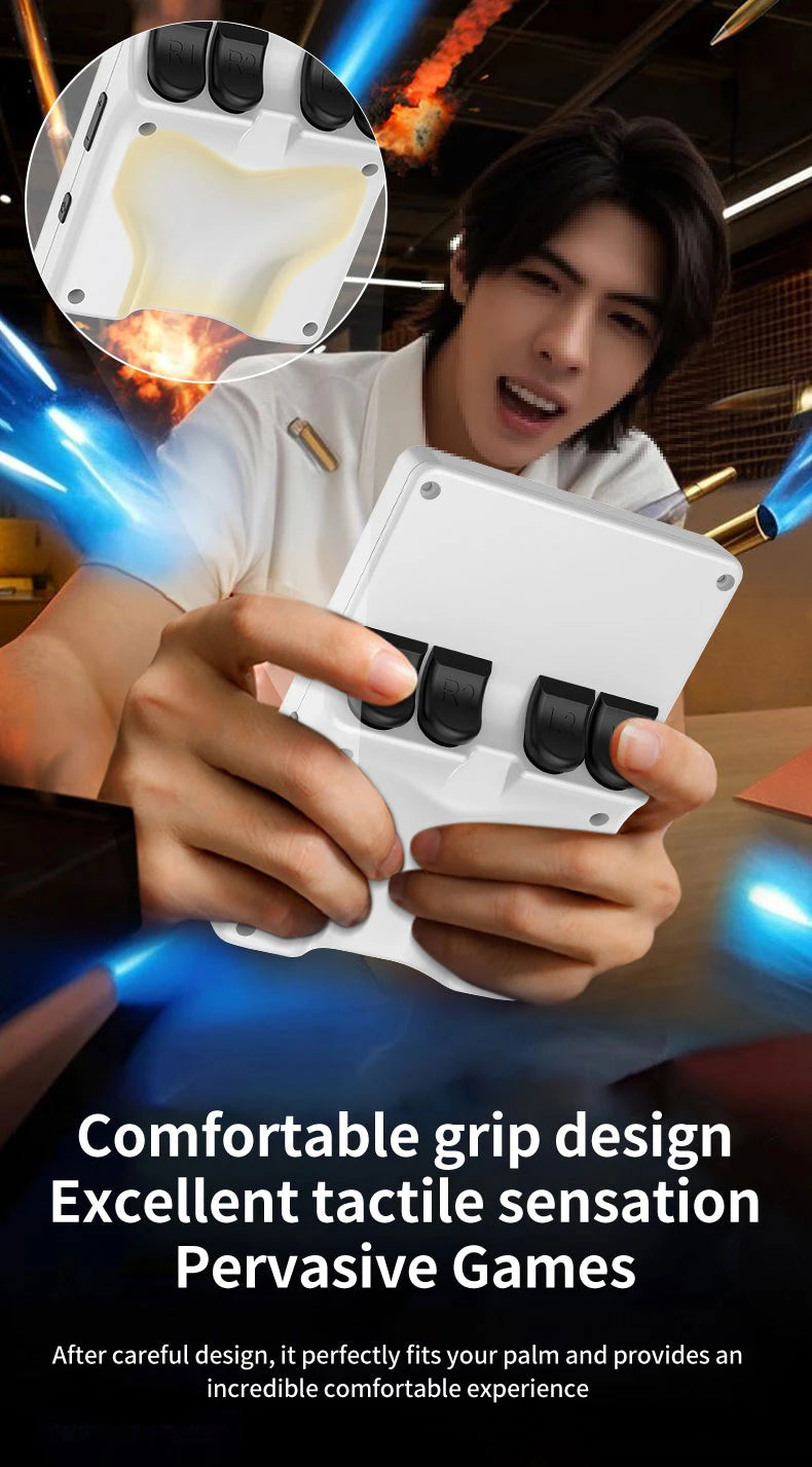 Neue Handheld-Spielekonsole mit Multi-Plattform-Unterstützung, HD-IPS-Bildschirm, 3D-Joystick, ergonomische Spielekonsole GB350