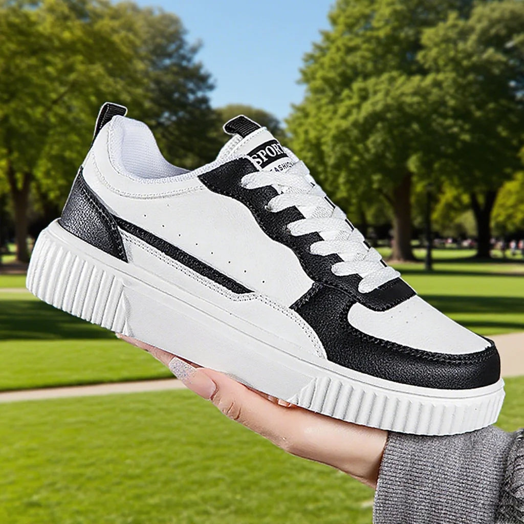 Mode Frauen Freizeitschuhe Atmungsaktive Walkingschuhe Flache Schuhe Sneaker Weiß Damen-Schuhe Sport Laufen Outdoor Walking Für Herren
