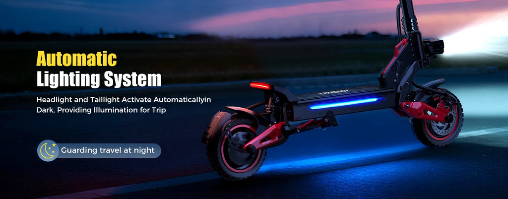 J15MAX Elektroroller für Erwachsene, 1600W Leistungsstarker Motor, 40-50 Meilen Reichweite, 50 km/h Höchstgeschwindigkeit, E-Scooter mit Vorder-/Hinterradfederung, 10" Reifen