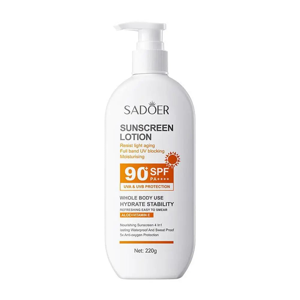 SPF90 PA+++ UVA/UVB Sonnenschutz für den ganzen Körper Anti-Aging Erfrischende Sonnencreme Aloe Vitamin E UV-Schutz Sonnenblocker