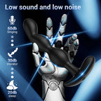 APP Bluetooth Analdildo Vibrator für Herren Prostata-Massagegerät Drahtloser Remote Buttplug Vibrierendes Sexspielzeug für Erwachsene für Frauen, Männer, Homosexuelle