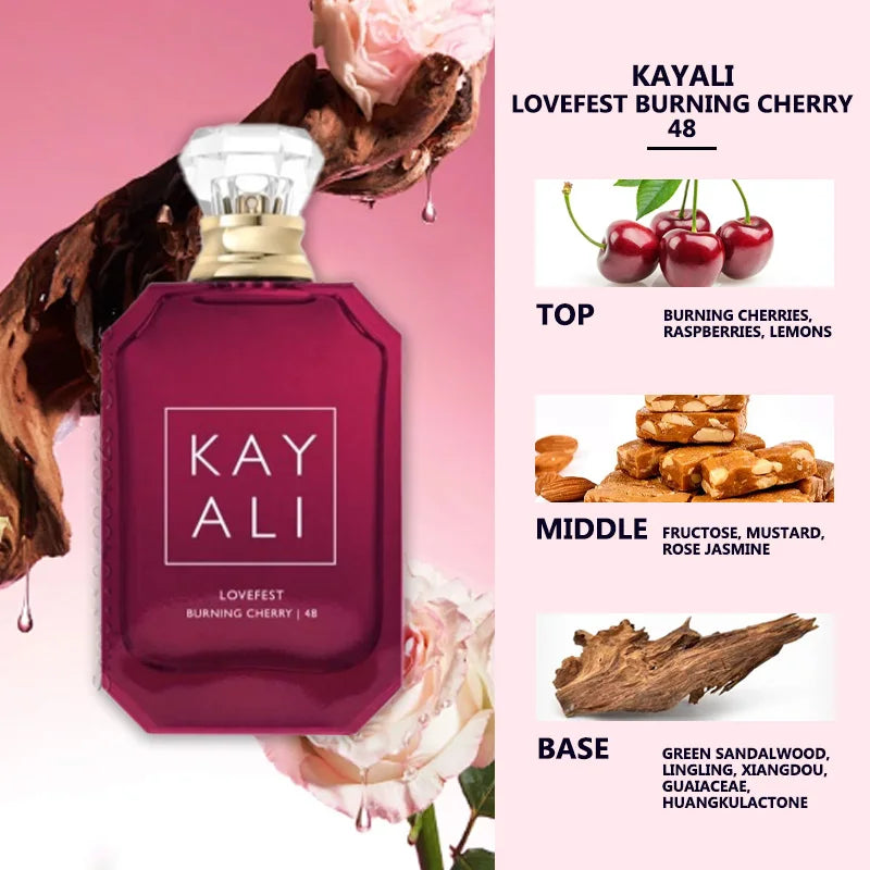 KAYALI 100ml EDP Intense Spray - Süß fruchtig-blumiger & warm holziger Unisex-Duft | Langanhaltender, selbstbewusstseinsstärkender Duft