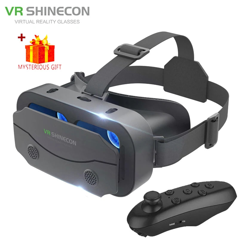 VR Brille Virtual Reality Headset Viar Geräte Helm 3D Linsen Smart Goggles Für Smartphones Telefon Mobile Gogle Spiel Zubehör
