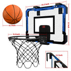 Ring Basketballkorb Wandmontiertes Indoor-Trainings-Kinder-Basketballspielzeug Mini-Basketballkorb-Set für Kinder-Outdoor-Spiele