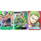 One Piece Roronoa Zoro Serien-Set Championship Treasure Cup Promo Anime Sammlerstücke DIY Replik-Karten Texturkarte