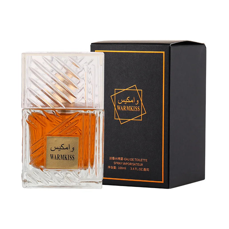 Khamrah Duft Parfüm Eau De Toilette Geschenkbox 100ml Unisex Arabischer Oud Duft Gourmand Duft Langanhaltendes Parfüm für Unisex