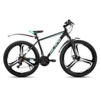 HILAND Mountainbike, 3-Speichen-Rad, 18 Gänge Schaltung, Aluminiumrahmen 26 Zoll Räder, Scheibenbremsen Fahrrad für Herren Damen Herren-MTB