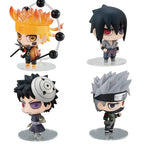 Anime Naruto Actionfigur Naruto Sasuke Kakashi Itachi Modell Spielzeug Desktop Ornament Dekoration Geschenk Junge Mädchen