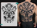 Magic Juice Tinte Wasserdichte Tattoo Aufkleber Große Größe Kräutersaft Temporäre Tattoos Männer Body Art Drache Tiger