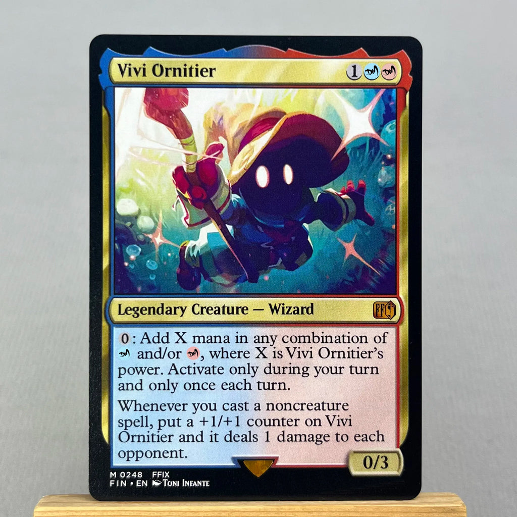 FIN PSS5 FCA HOLO14-001 Tcg proxy magical cards Sephiroth, legendärer SOLDAT Vivi Ornitier Cloud, Söldner aus Midgar Versammlung