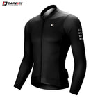 DAREVIE Radtrikot Kleine Größe SPF 50+ Trainingsniveau Herren Damen Langarm Radtrikot Atmungsaktives Herren Radtrikot