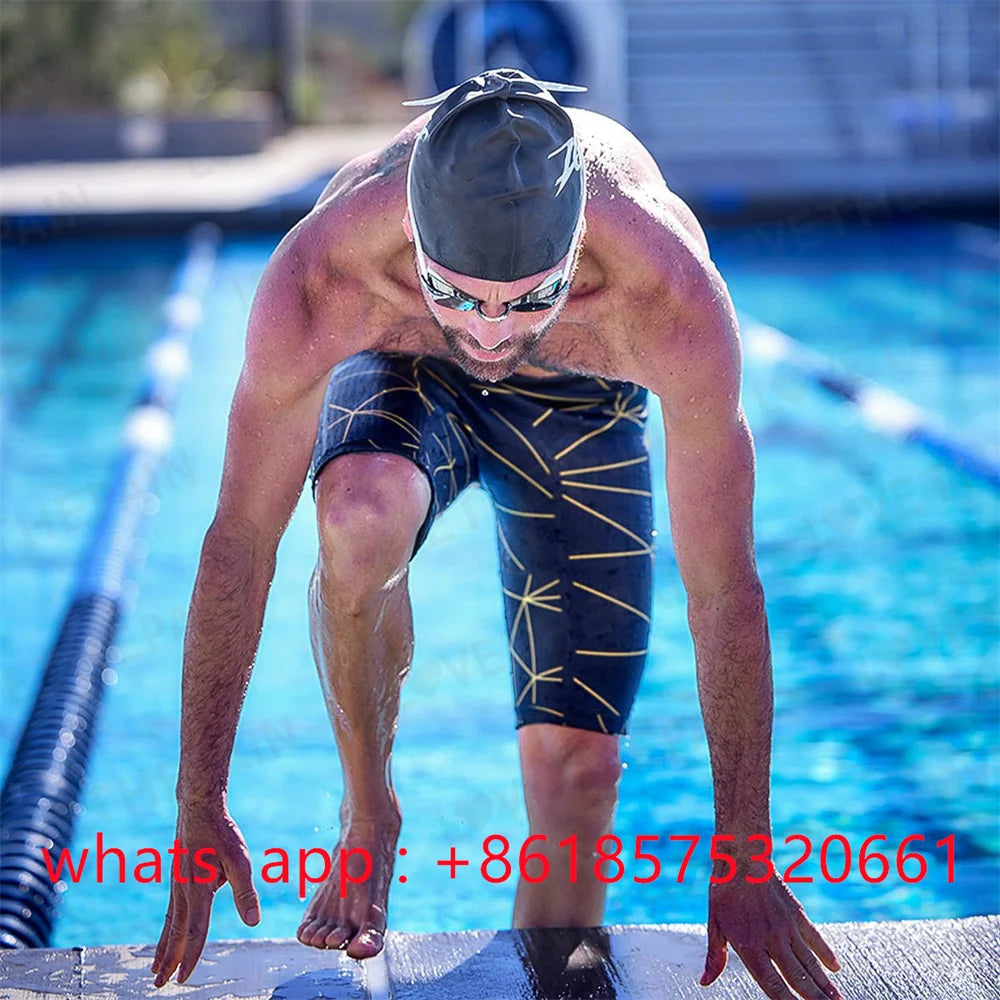 Zootekoi Herren Badehose Trainings-Badeshorts Strand-Badehose Schwimmhose Jammer Sommer Sport Surfhose Shorts 2024