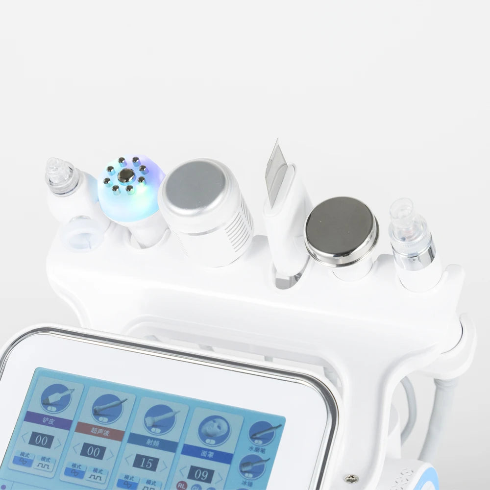 7-in-1 Dermabrasions-Peeling-Spa-Gesichtsmaschine Hautverjüngung Hydro-Dermabrasion Hydro-Aqua-Gesichtstiefenreinigung Hautpflegegerät