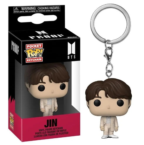 Funko POP Schlüsselanhänger Spielzeug Herren Team Cartoon V JUNG KOOK JIMIN Jin V J-HOPE Pocket Pop Schlüsselanhänger Vinyl Action Figur Sammlung Spielzeug
