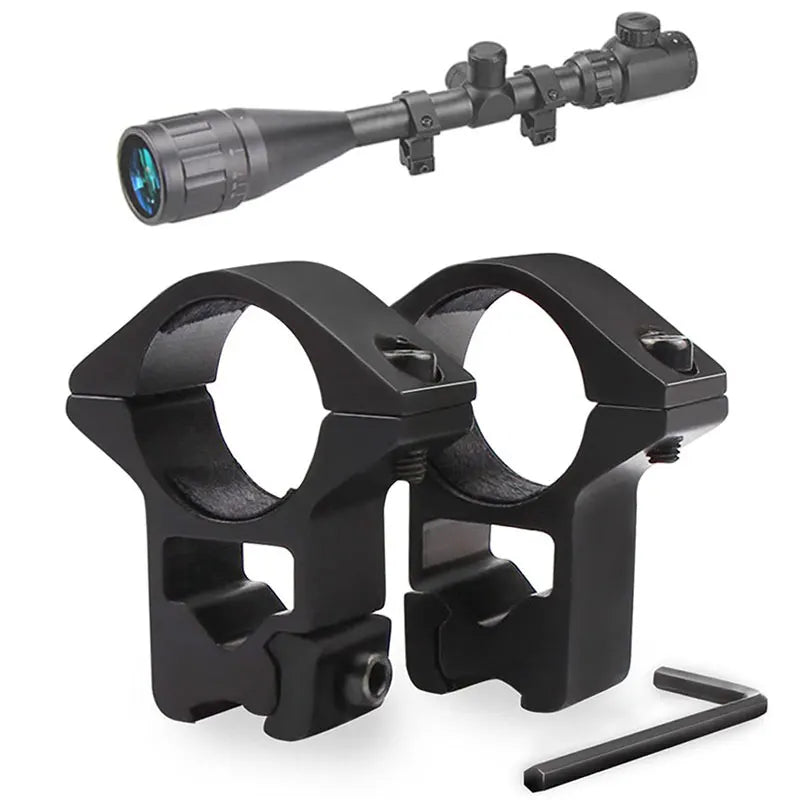 2 Stück Zielfernrohrmontagering für Durchmesser 25,4 mm 30 mm 35 mm taktisches Zielfernrohr Taschenlampe 11 mm 20 mm Picatinny-Schienenmontagezubehör