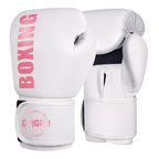 6/8/10/12oz Boxhandschuhe Professionelle Erwachsene Sanda Muay Thai Kampfhandschuhe für Männer und Frauen Trainings-Sandsack Free Fight MMA