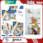 Original 2025 DAKA Real Madrid Star Cards Sammelbox Limitierte Auflage Nummerierte Unterschrift Must-have für Fans und Sammler