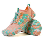 Men Women Water shoes Upstream Wading Swimming Barefoot Five Fingers Aqua Shoes Colorful Beach Seaside Light Unisex Sneakers New