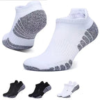 3 Paar professionelle Lauf-Sport-Fitness-Knöchelsocken Herren Handtuchsocken Outdoor-Sport Kurze Socken Herren und Damen Socken GIFRS