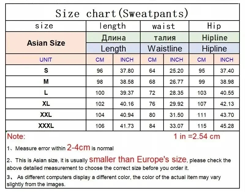 2026 Neue Herren Damen Umweltfreundliche Bedruckte Jogginghose Herbst Laufhose Atmungsaktive Sporthose Freizeit-Sweatpant Trainingshose Fitness Zweitbild