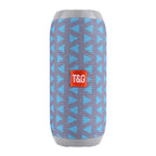 TG117 Portable Outdoor Wireless Bass Speaker With Charging Cable And Aux Cable - FM TF USB Plug-in Card Compatible