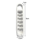 Golf Tee Elevator 3D Gedruckter Golf Tee Höhenmesser Tragbarer Tee Höhenversteller Präzise Platzierung bei 20-70mm Geschenk für Golfer
