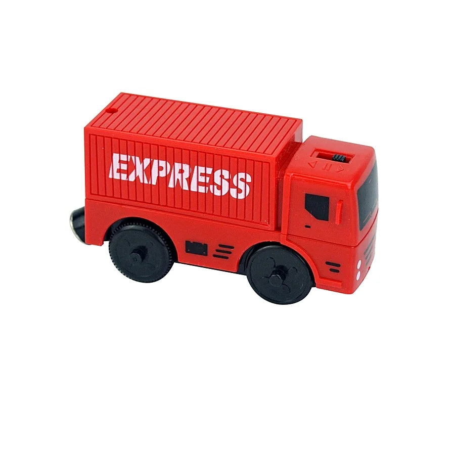 Lokomotive Magnetische Auto Elektrische Eisenbahn Spielzeug Passt Alle Marken Biro Holz Diecast Slot Eisenbahn Schienenbahn Lernspielzeug Für Kinder
