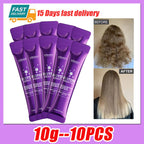 Keratin-Haarmaske Magische 5-Sekunden-Reparatur bei geschädigtem, krausem, weichem, glattem, glänzendem Haar, tiefenwirksame Feuchtigkeitspflege, Haarpflegemaske
