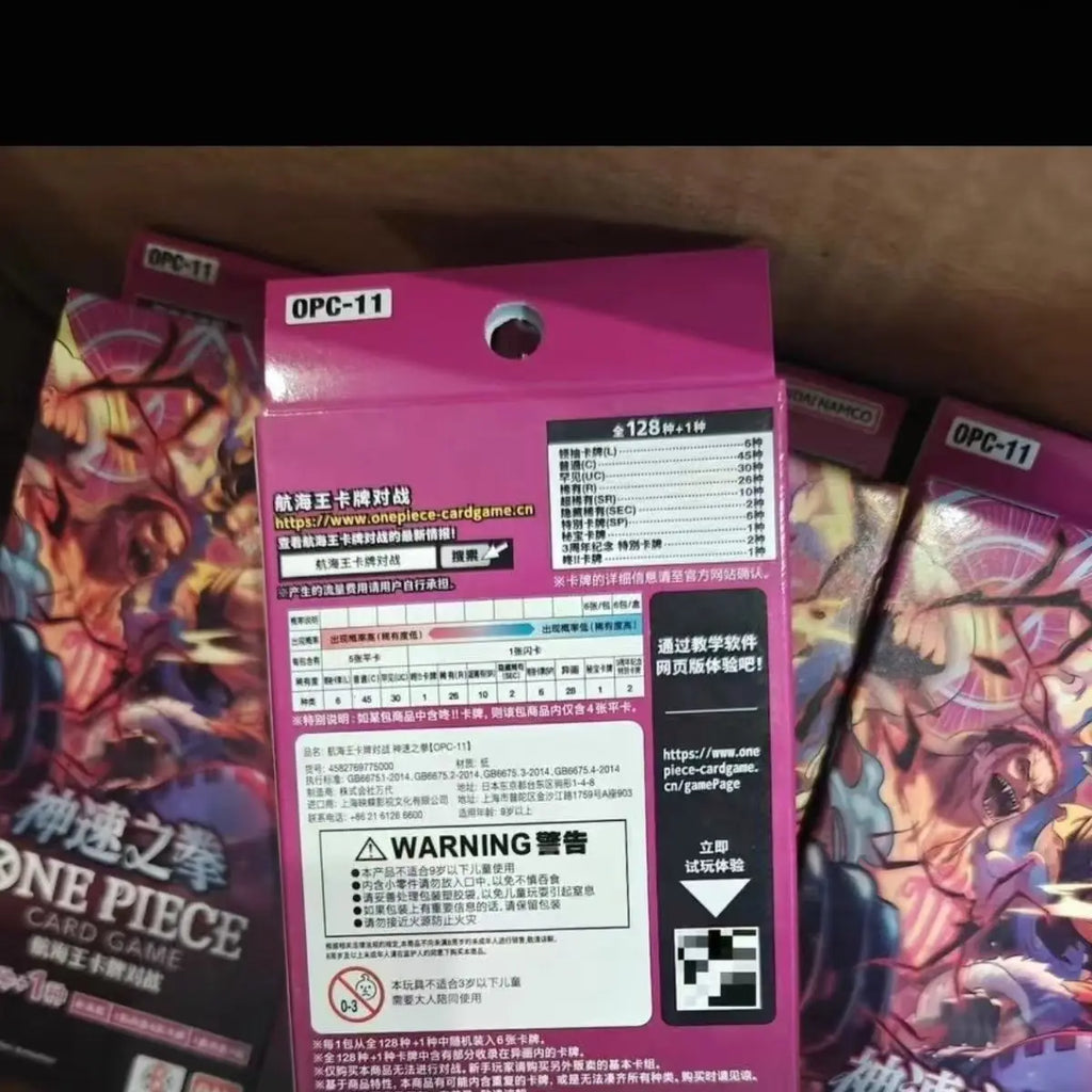 Bandai One Piece TCG OP01-OP13 Kartenspiel Romance Dawn Chinesische Version TCG Booster BOX Sammelkarten Kinderspielzeug Geburtstagsgeschenk