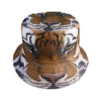 Cartoon Youthful Cool Novelty animal cow frog duck fisherman hat Outdoor Leisure Sunscreen Sun Hat Men Women bucket hats